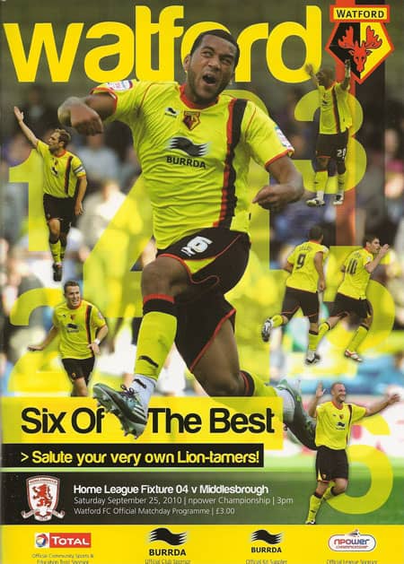 Watford FC v Middlesbrough FC